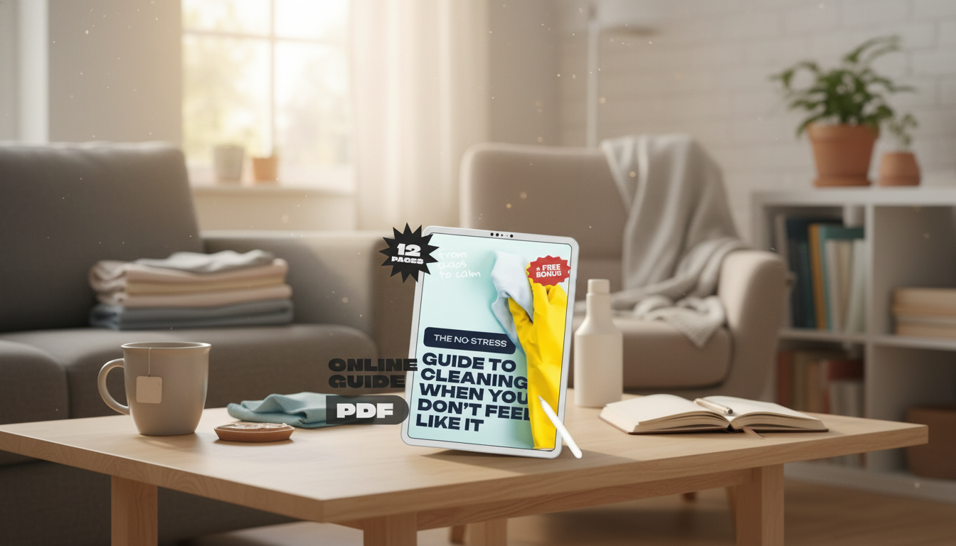 10-Minute Chaos-to-Calm Reset When Cleaning Feels Hard