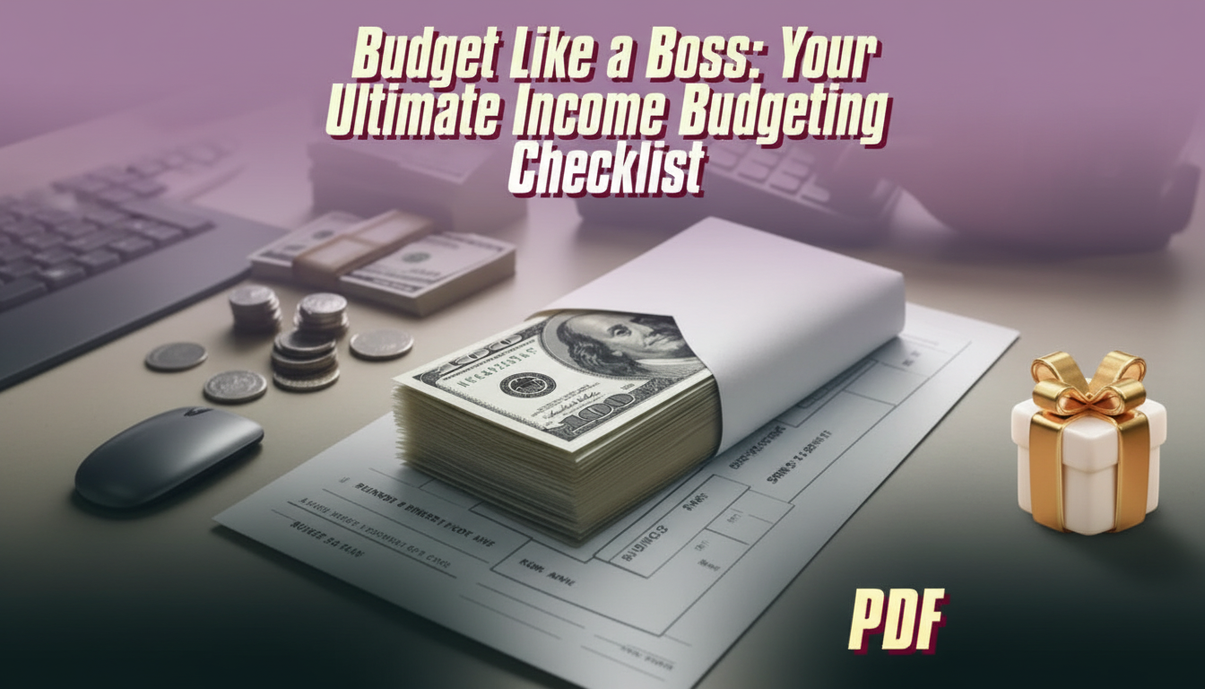 Paycheck Budgeting Checklist: Budget Like a Boss