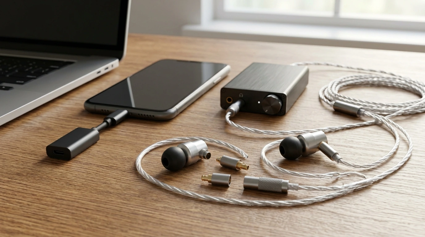 10mm Wired IEMs: Swap Tuning Cables, Keep Consistent Sound