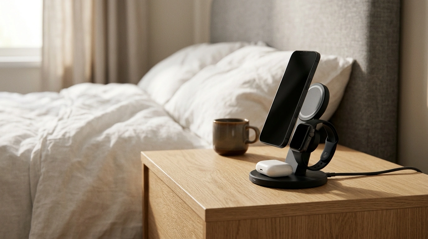 360° Rotating 3-in-1 MagSafe Charging Station Guide
