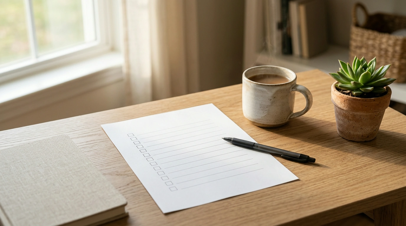 Printable Positivity Rewire Checklist: 10-Min Daily Reset