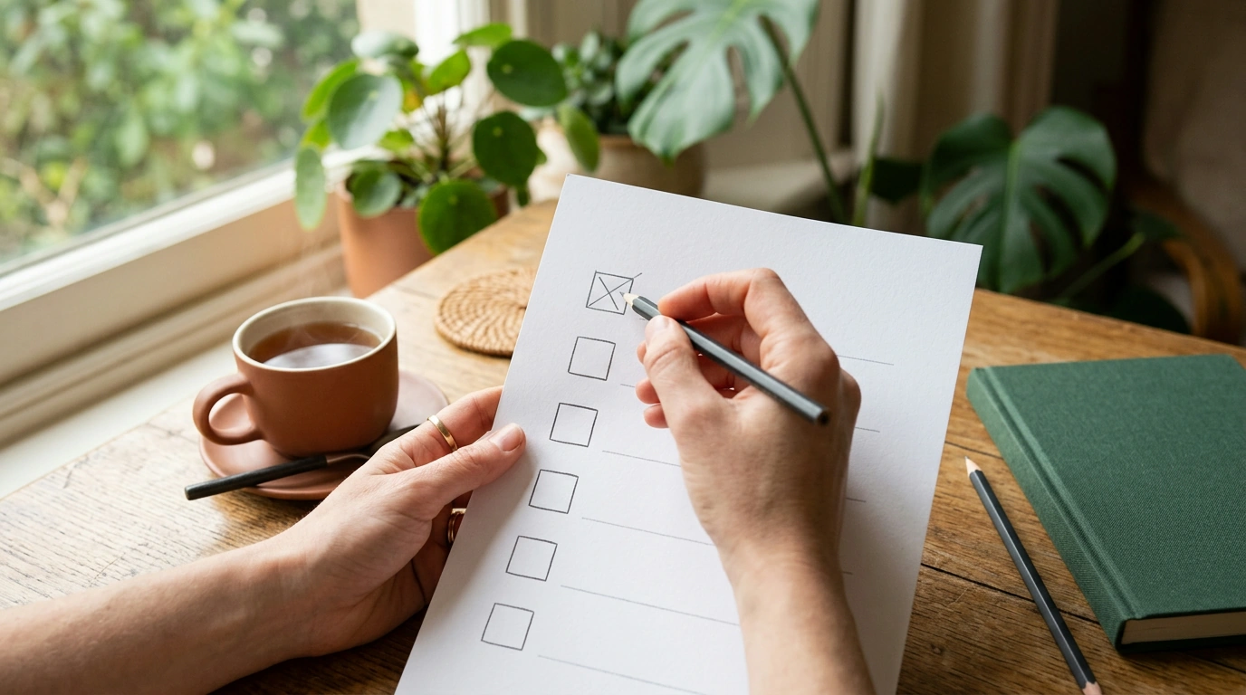 INFP Motivation Spark Checklist: Gentle Reset to Start