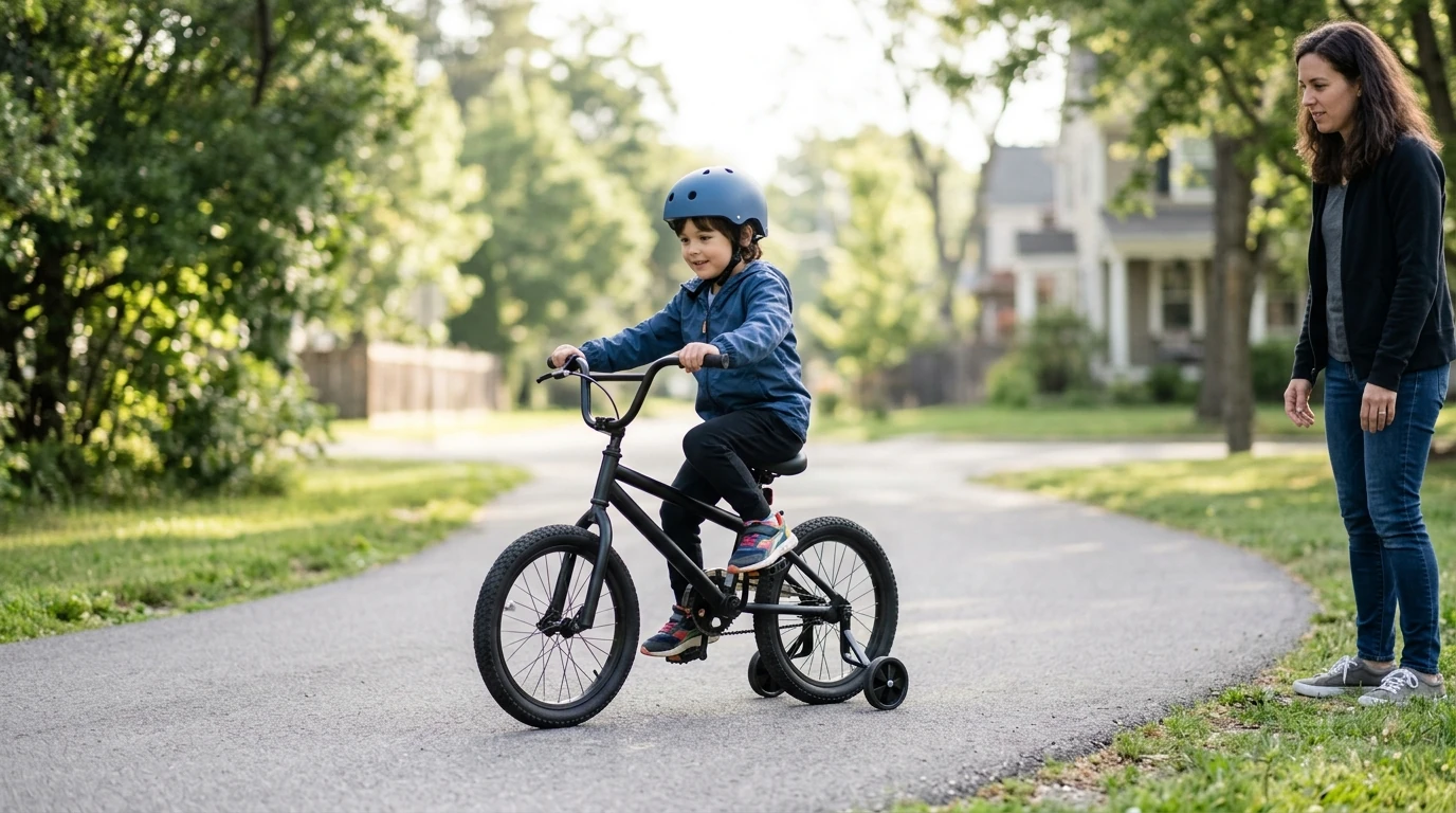 Kids BMX Bike With Training Wheels: Fit, Safety & Tips