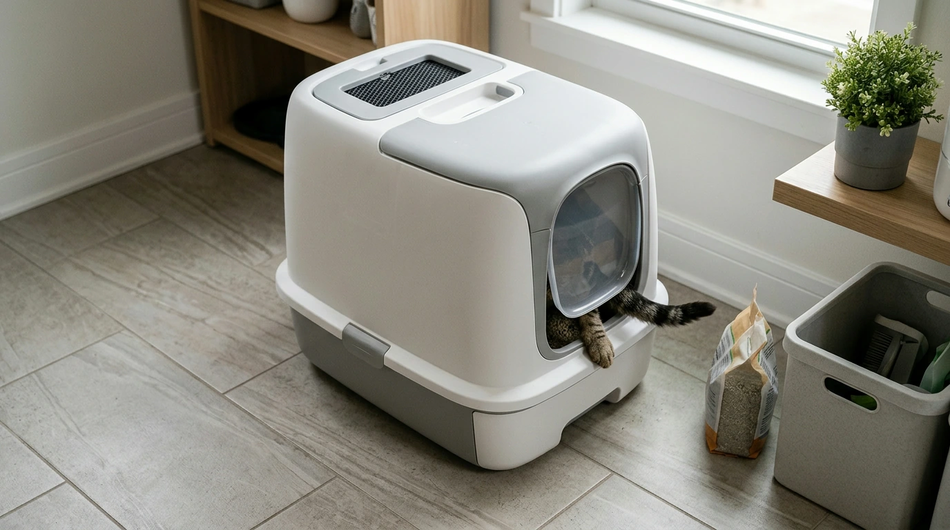 Choosing an Automatic Cat Litter Box for Odor Control