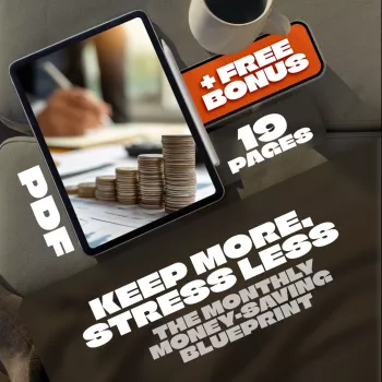Monthly Money-Saving Blueprint: Save More, Stress Less